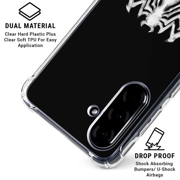 Marvel Venom Venom Logo Galaxy A36 5G Clear Case