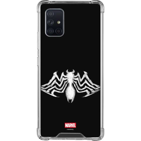 Marvel Venom Venom Logo Galaxy A71 5G Clear Case