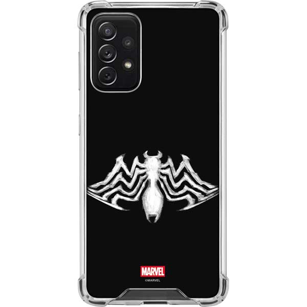 Marvel Venom Venom Logo Galaxy A72 5G Clear Case