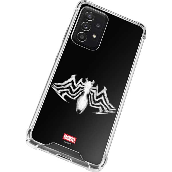 Marvel Venom Venom Logo Galaxy A72 5G Clear Case
