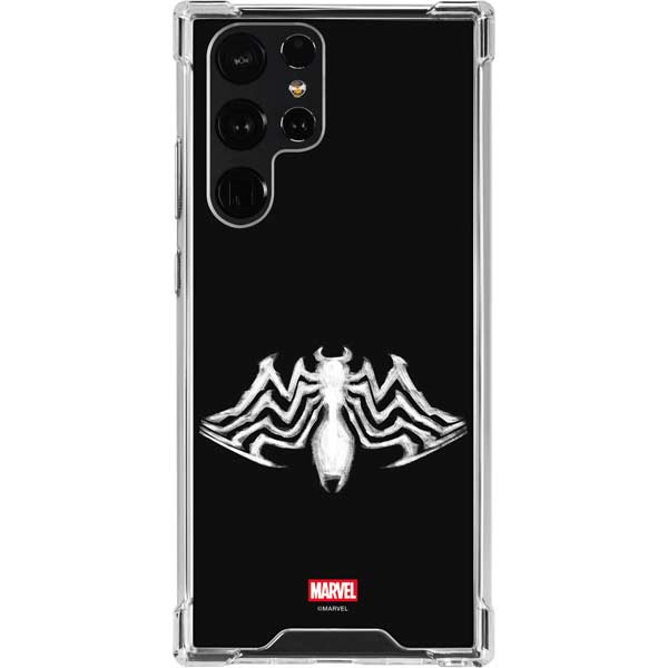 Marvel Venom Venom Logo Galaxy S22 Ultra Clear Case