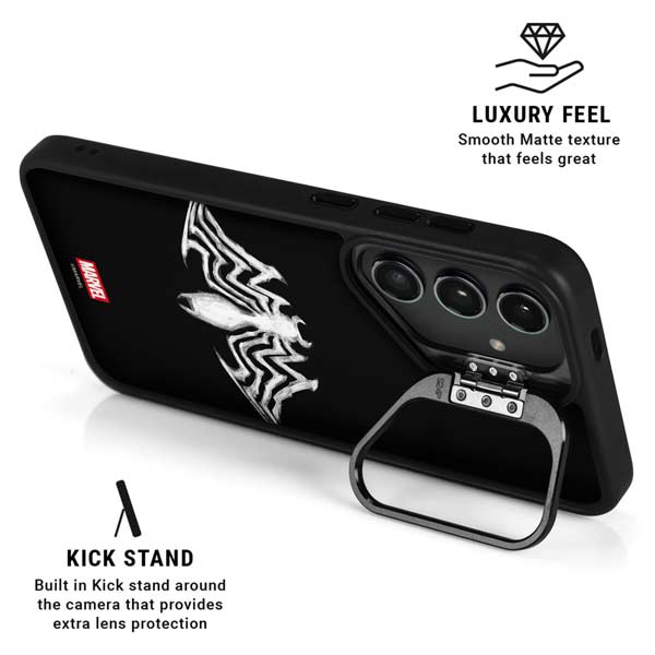 Marvel Venom Venom Logo Galaxy S24 Plus Kickstand Case