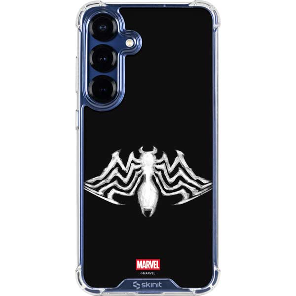 Marvel Venom Venom Logo Galaxy S25 Clear Case