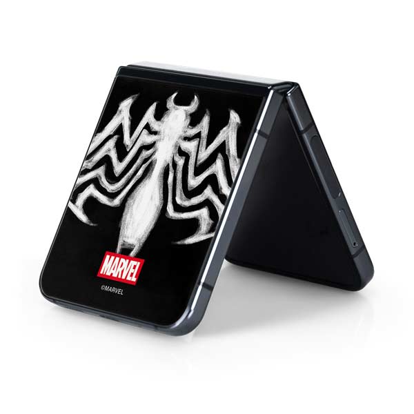 Marvel Venom Venom Logo Galaxy Z Flip5 5G Skin