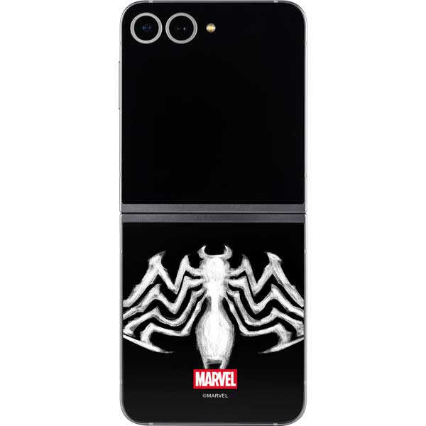 Marvel Venom Venom Logo Galaxy Z Flip6 Skin