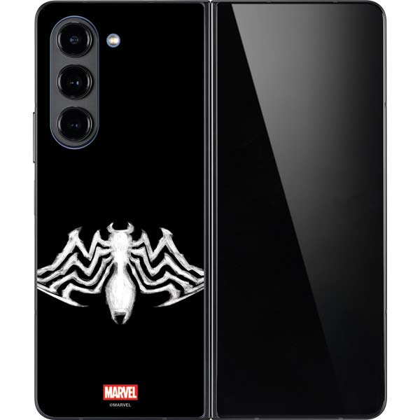 Marvel Venom Venom Logo Galaxy Z Fold5 5G Skin