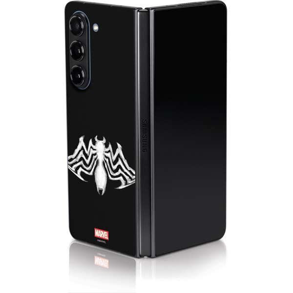 Marvel Venom Venom Logo Galaxy Z Fold5 5G Skin
