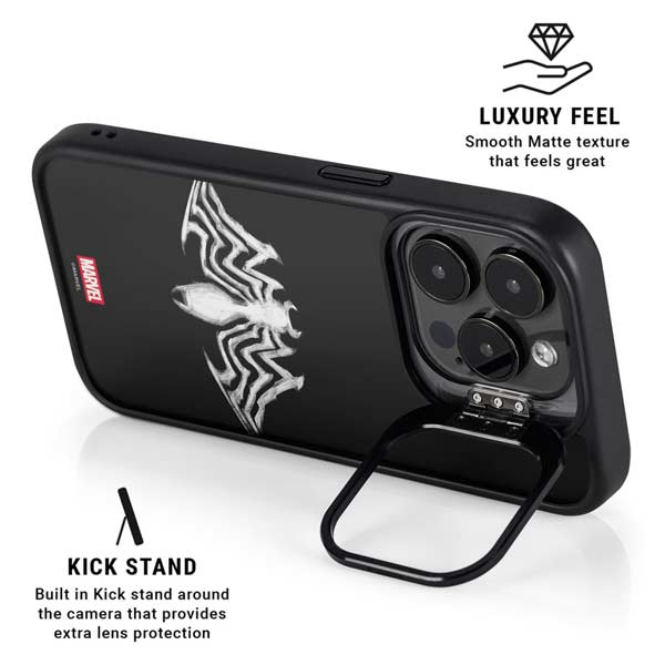 Marvel Venom Venom Logo iPhone 14 Pro Kickstand Case