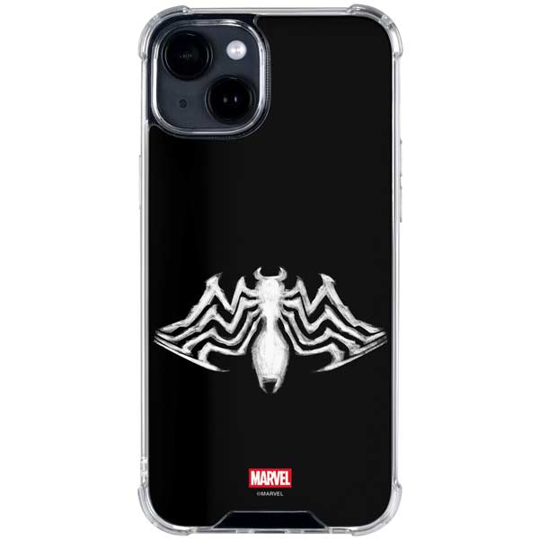 Marvel Venom Venom Logo iPhone 15 Clear Case