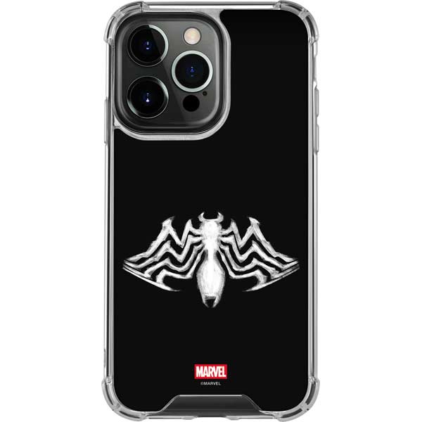 Marvel Venom Venom Logo iPhone 15 Pro Max Clear Case