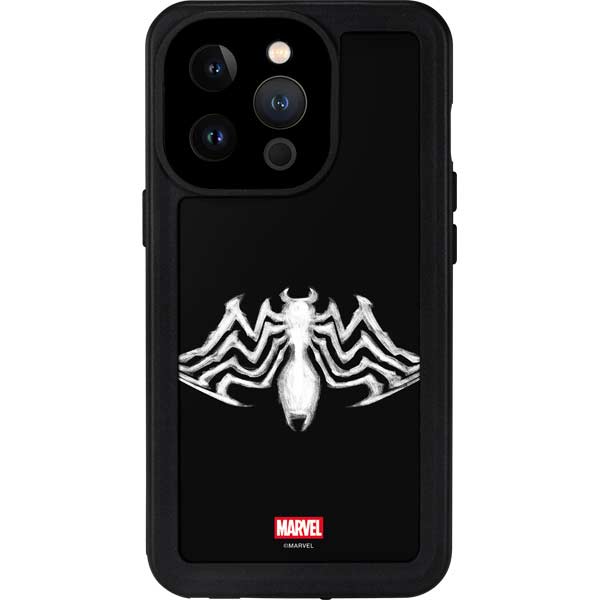 Marvel Venom Venom Logo iPhone 15 Pro Waterproof Case