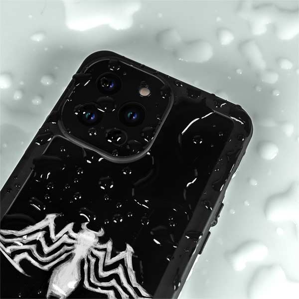 Marvel Venom Venom Logo iPhone 15 Pro Waterproof Case