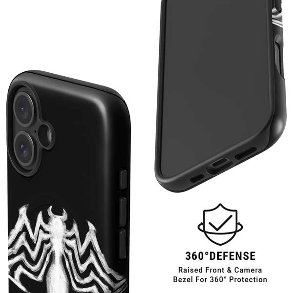 Marvel Venom Venom Logo iPhone 16 Magsafe Impact Case