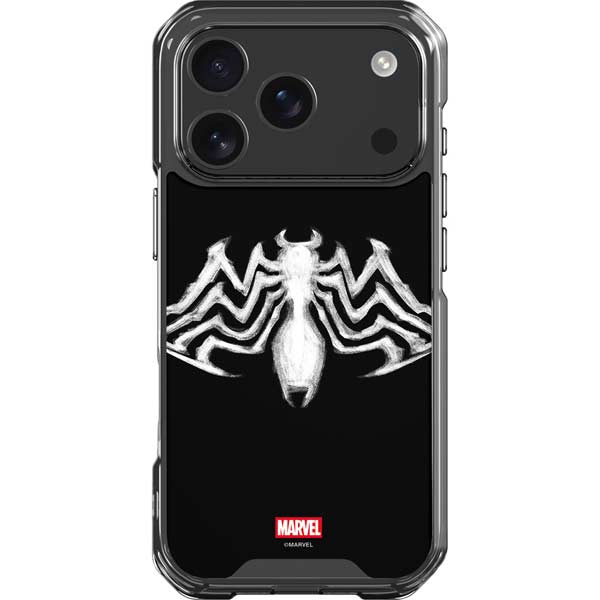 Marvel Venom Venom Logo iPhone 17 Pro Clear Case