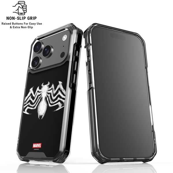 Marvel Venom Venom Logo iPhone 17 Pro Clear Case