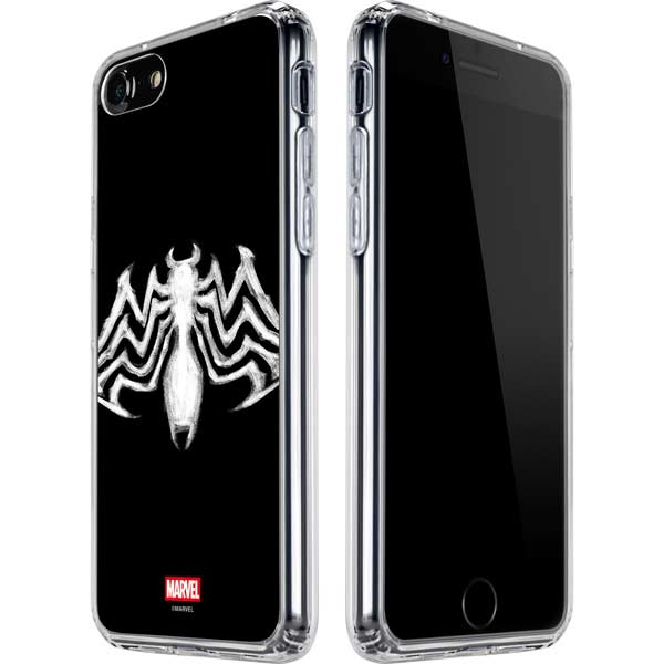 Marvel Venom Venom Logo iPhone SE (2nd & 3rd Gen) Clear Case