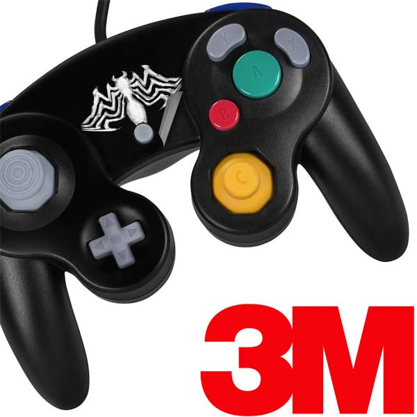 Marvel Venom Venom Logo Nintendo GameCube Controller Skin