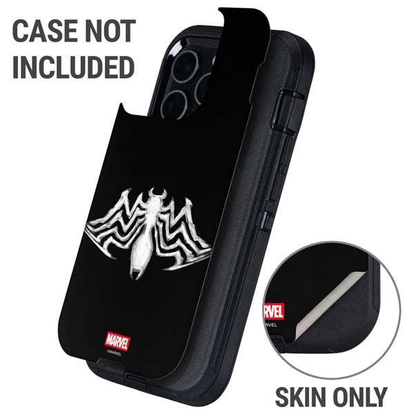 Marvel Venom Venom Logo Otterbox Defender iPhone Skin