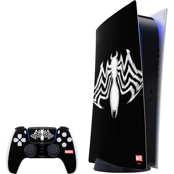 Marvel Venom Venom Logo PS5 Digital Edition Bundle Skin
