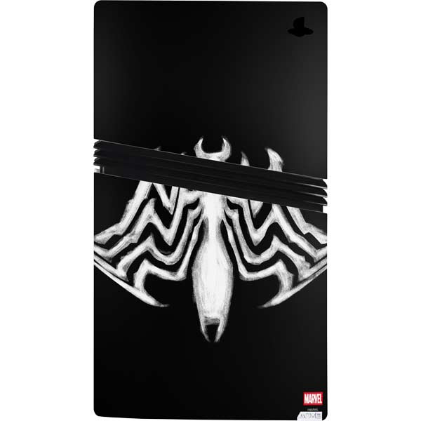 Marvel Venom Venom Logo PS5 Pro Console Skin