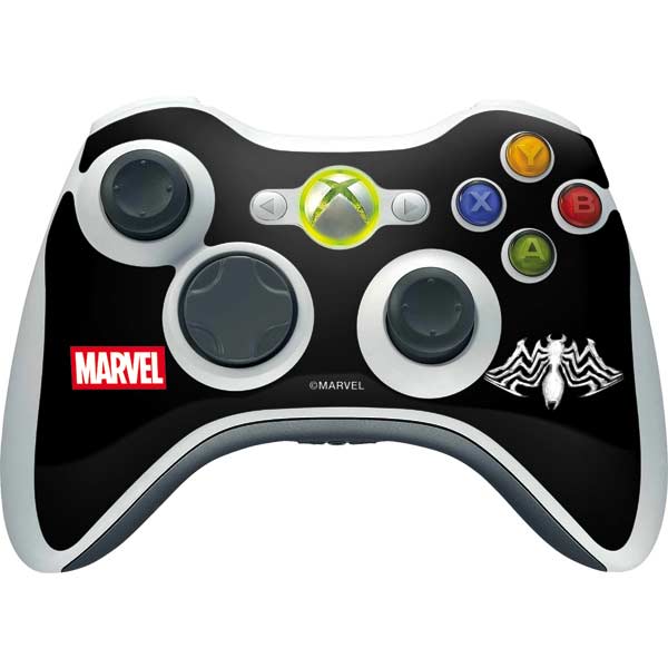 Marvel Venom Venom Logo Xbox 360 Wireless Controller Skin