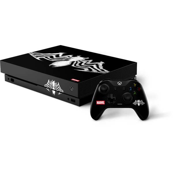 Marvel Venom Venom Logo Xbox One X Bundle Skin