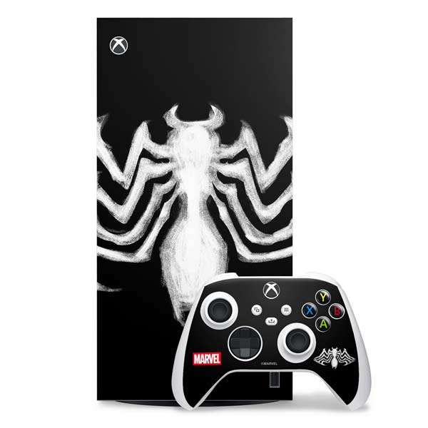 Marvel Venom Venom Logo XBox Series X Digital Edition Bundle Skin