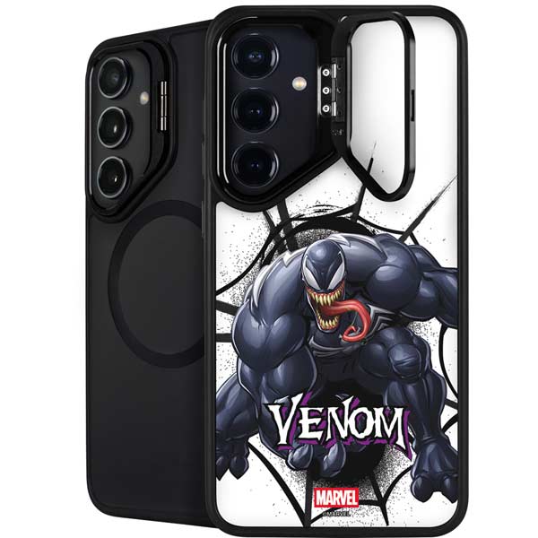 Marvel Venom Reaching Forward Galaxy S26 Kickstand Case