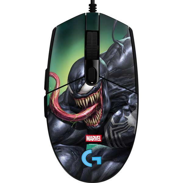 Marvel Venom Symbiote G203 Prodigy RGB Wired Gaming Mouse Skin