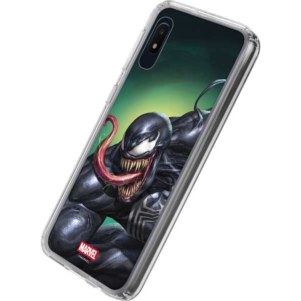 Marvel Venom Symbiote Galaxy A10e Clear Case
