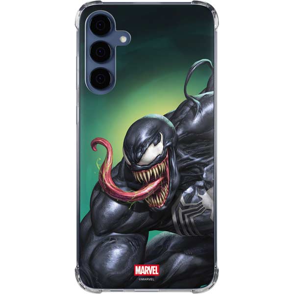 Marvel Venom Symbiote Galaxy A35 5G Clear Case