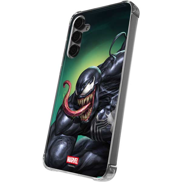 Marvel Venom Symbiote Galaxy S24 Plus Clear Case