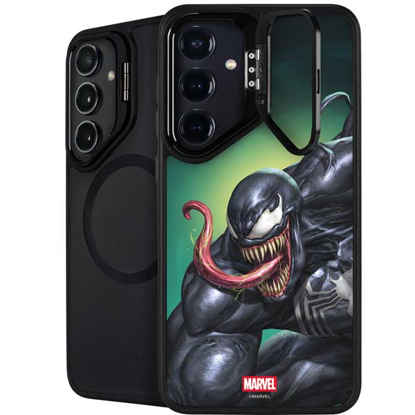 Marvel Venom Symbiote Galaxy S24 Plus Kickstand Case