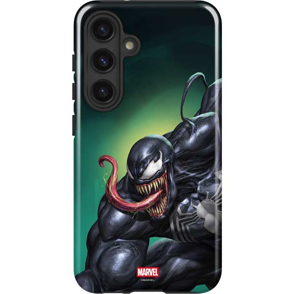 Marvel Venom Symbiote Galaxy S25 Impact Case