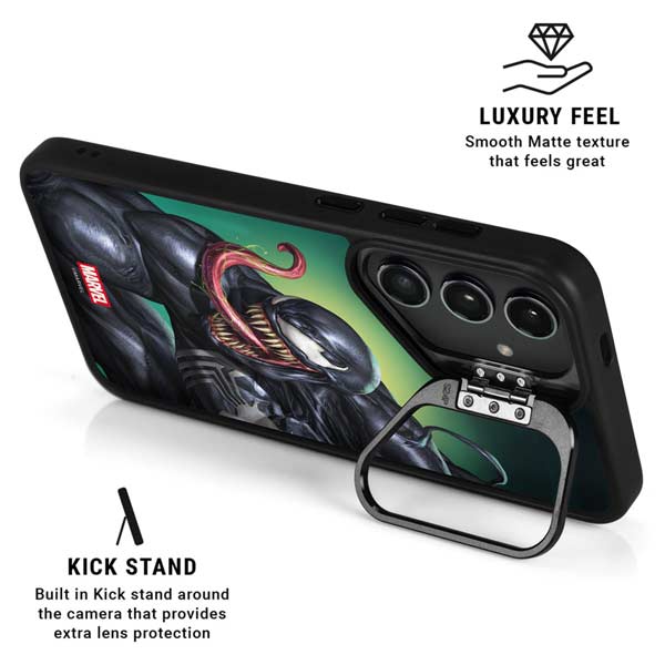 Marvel Venom Symbiote Galaxy S25 Ultra Kickstand Case