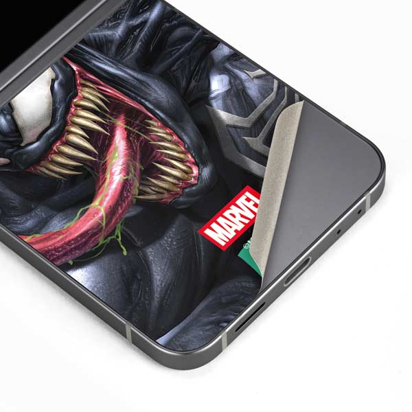 Marvel Venom Symbiote Galaxy Z Flip6 Skin