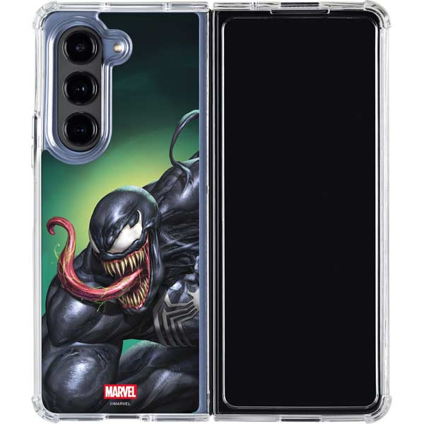 Marvel Venom Symbiote Galaxy Z Fold5 5G Clear Case Marvel Venom Symbiote Galaxy Z Fold5 5G Clear Case