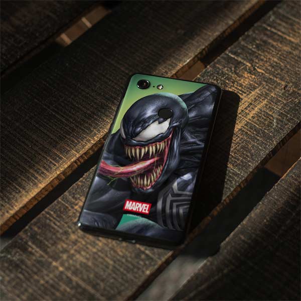 Marvel Venom Symbiote Google Pixel 3 Skin