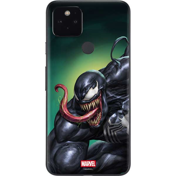 Marvel Venom Symbiote Google Pixel 5 Skin