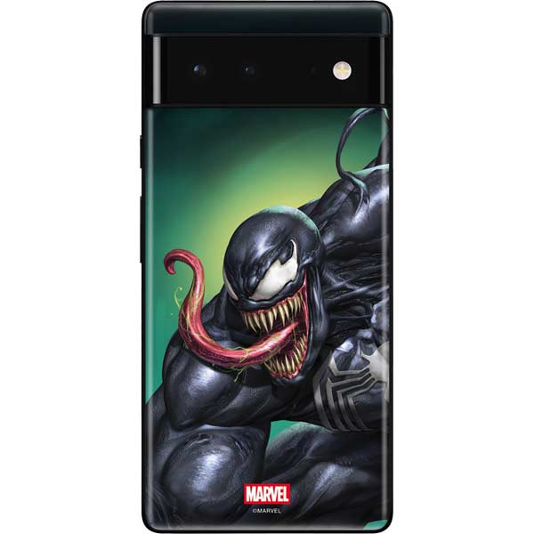 Marvel Venom Symbiote Google Pixel 6 Skin