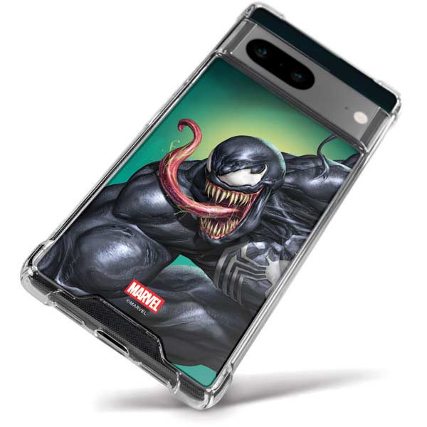 Marvel Venom Symbiote Google Pixel 8 Clear Case