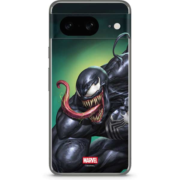 Marvel Venom Symbiote Google Pixel 8 Skin