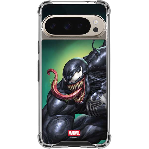 Marvel Venom Symbiote Google Pixel 9/9 Pro Clear Case