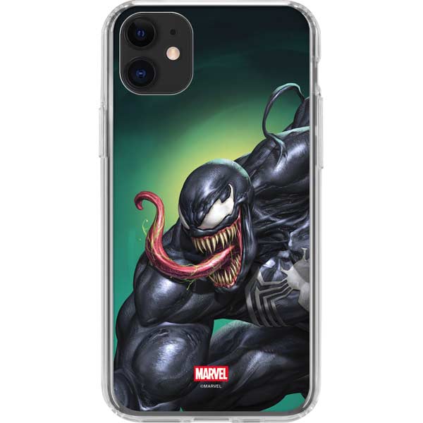Marvel Venom Symbiote iPhone 11 Clear Case