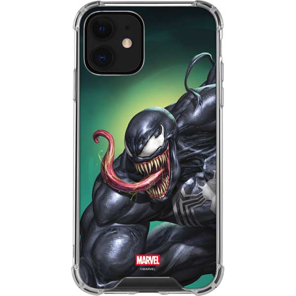 Marvel Venom Symbiote iPhone 12 Clear Case