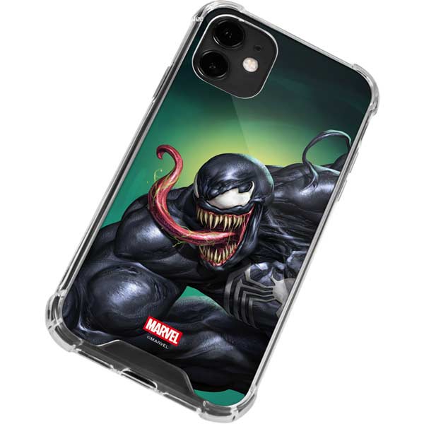 Marvel Venom Symbiote iPhone 12 Clear Case