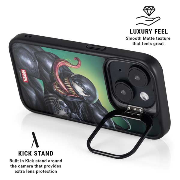 Marvel Venom Symbiote iPhone 13 Kickstand Case
