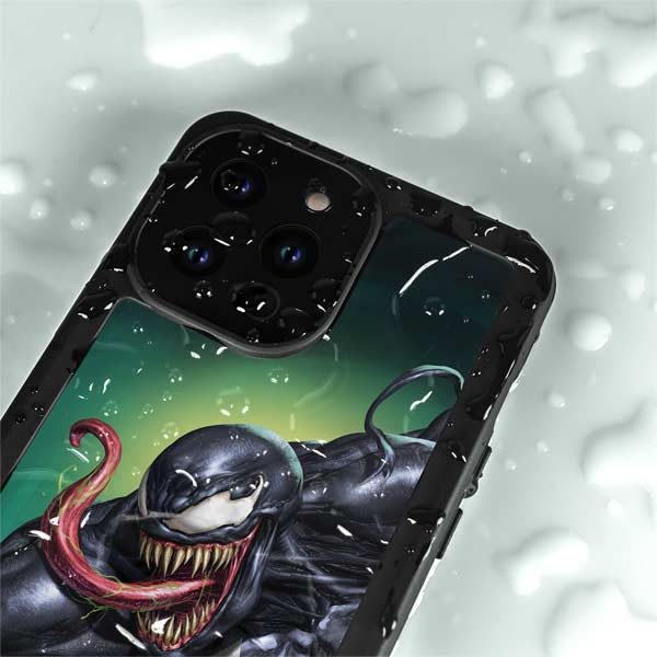 Marvel Venom Symbiote iPhone 14 Pro Waterproof Case
