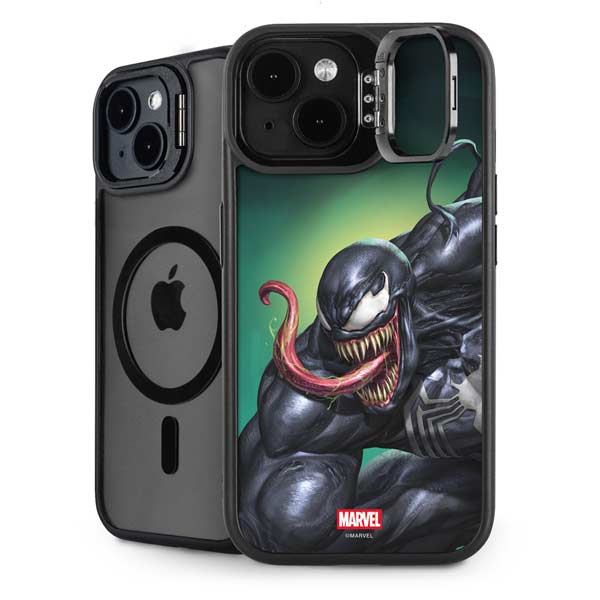 Marvel Venom Symbiote iPhone 15 Plus Kickstand Case