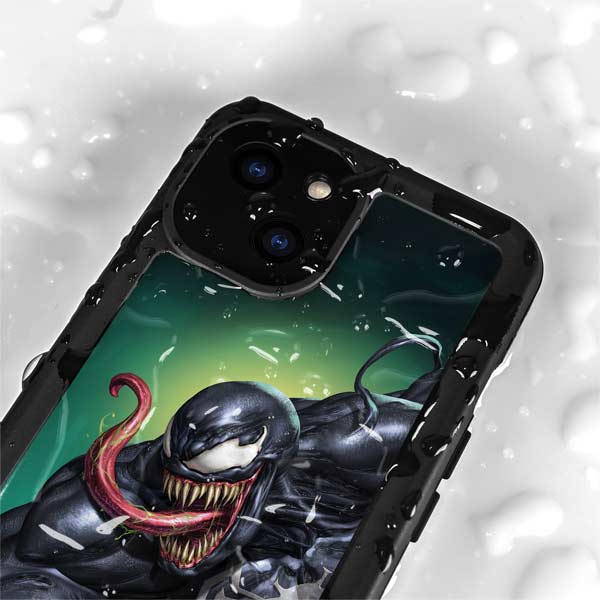 Marvel Venom Symbiote iPhone 15 Plus Waterproof Case